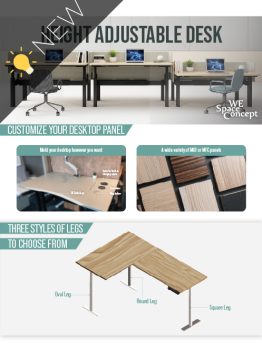 height adjustable desk